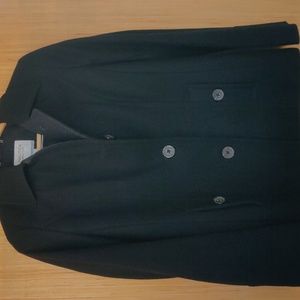 Nautical wool blend coat